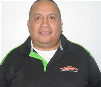 Osmin Natareno, team member at SERVPRO of Central Union County